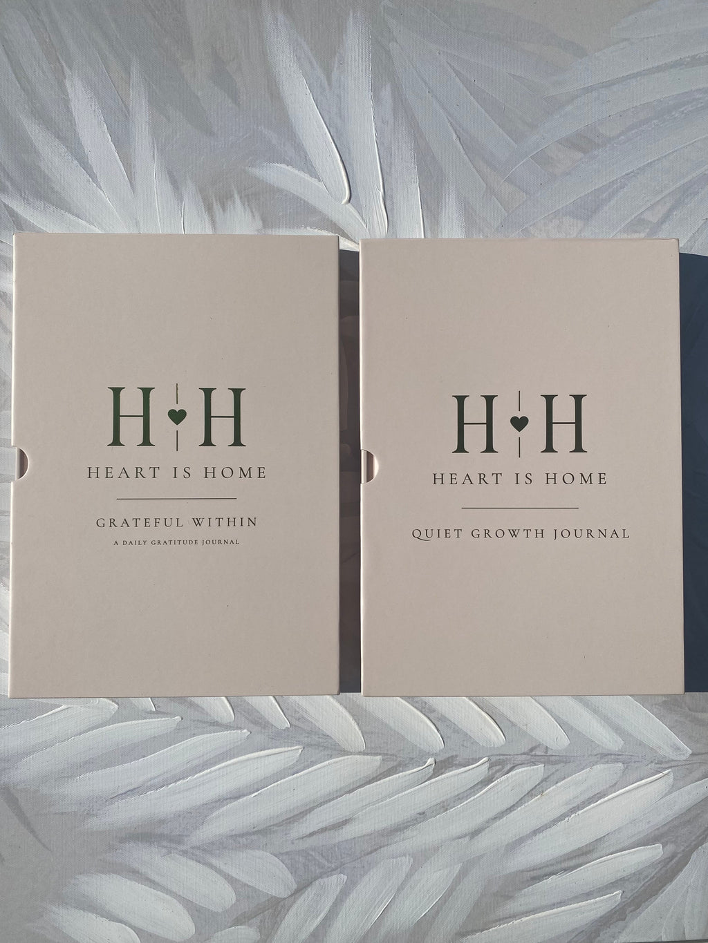 Grateful Within + Quiet Growth (PRE-ORDER) x2 Journals Gift Set: Living With Intention